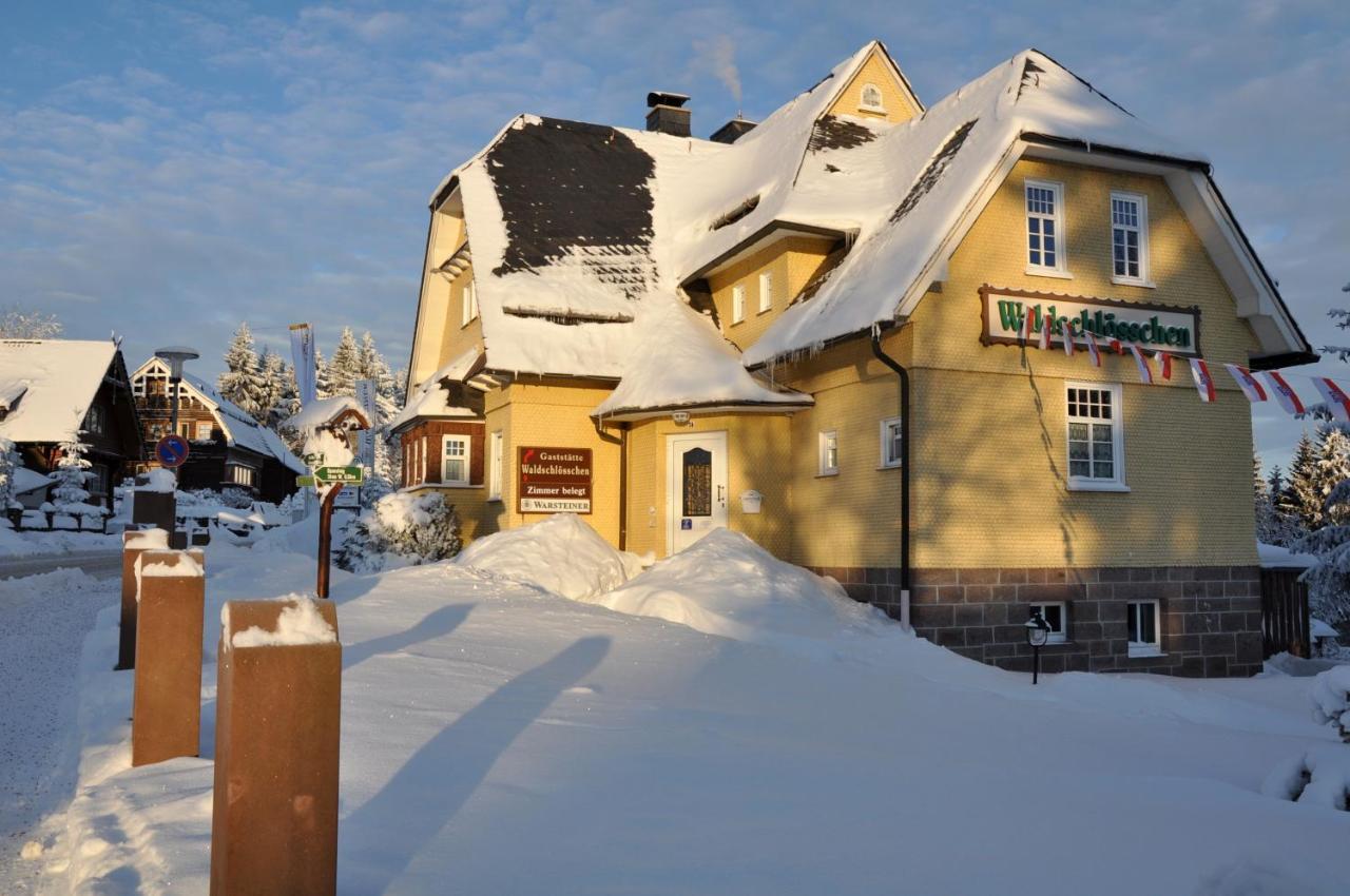 Gaststaette & Pension Waldschloesschen Обергоф Екстер'єр фото